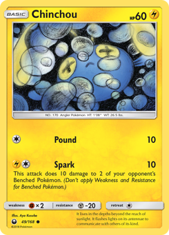 Chinchou — Celestial Storm 49/168