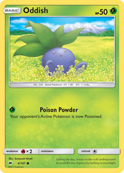 Oddish — Burning Shadows 4/147