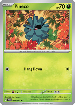 Pineco — Destined Rivals 4/182
