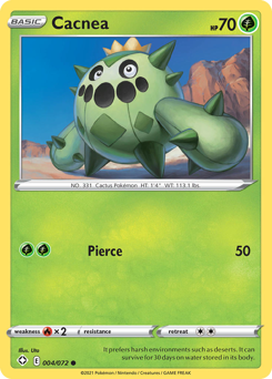 Cacnea — Shining Fates 4/72