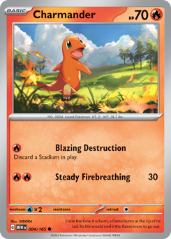 Charmander — 151 4/165