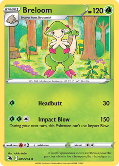 Breloom — Fusion Strike 5/264
