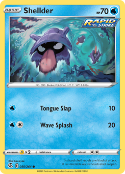 Shellder — Fusion Strike 50/264