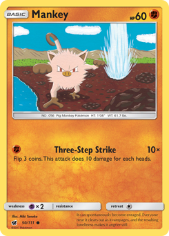 Mankey — Crimson Invasion 50/111