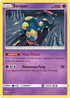 Seviper — Burning Shadows 50/147