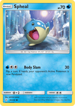 Spheal — Cosmic Eclipse 50/236