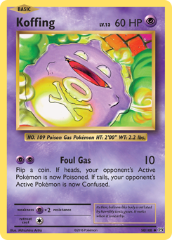 Koffing — Evolutions 50/108