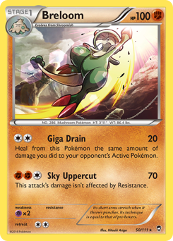 Breloom — Furious Fists 50/111