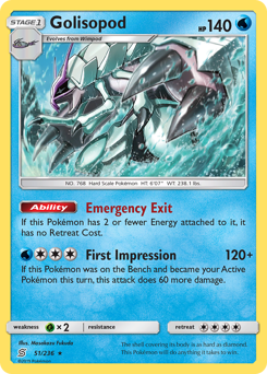 Golisopod — Unified Minds 51/236