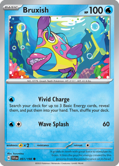 Bruxish — Scarlet & Violet 51/198