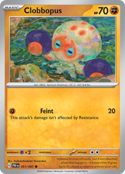 Clobbopus — Paldean Fates 51/91