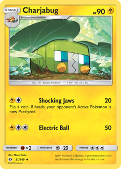 Charjabug — Sun & Moon 51/149
