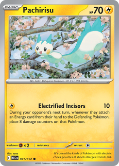 Pachirisu — Mega Evolution 51/132