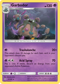 Garbodor — Guardians Rising 51/145