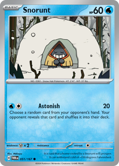 Snorunt — Twilight Masquerade 51/167