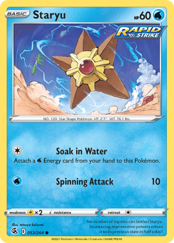 Staryu — Fusion Strike 52/264