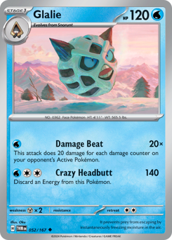 Glalie — Twilight Masquerade 52/167