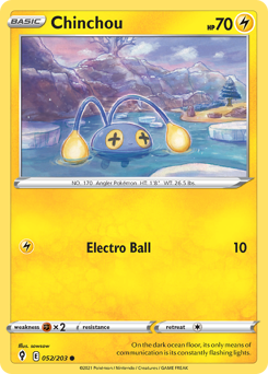 Chinchou — Evolving Skies 52/203