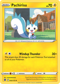 Pachirisu — Brilliant Stars 52/172