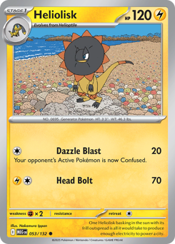 Heliolisk — Mega Evolution 53/132