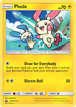 Plusle — Celestial Storm 53/168