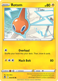 Rotom — Silver Tempest 53/195