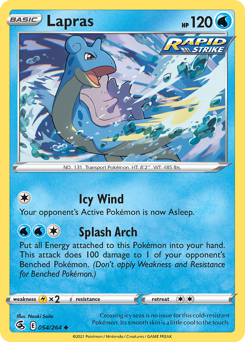 Lapras — Fusion Strike 54/264