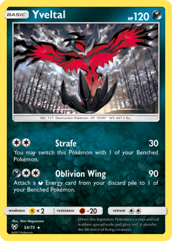Yveltal — Shining Legends 54/73