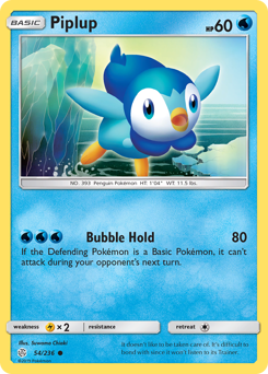 Piplup — Cosmic Eclipse 54/236