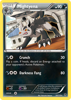 Mightyena — Phantom Forces 54/119