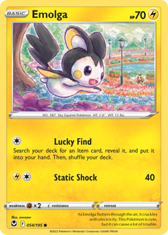 Emolga — Silver Tempest 54/195
