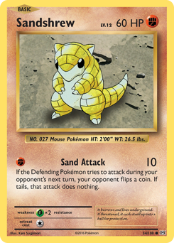Sandshrew — Evolutions 54/108