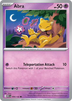 Abra — Mega Evolution 54/132