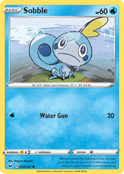 Sobble — Sword & Shield 54/202