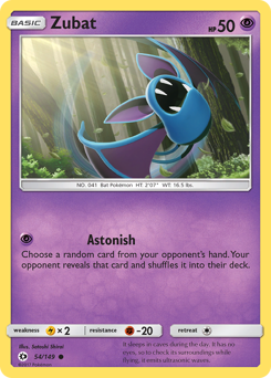 Zubat — Sun & Moon 54/149