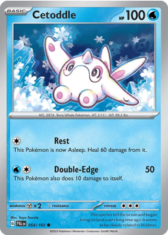 Cetoddle — Paldea Evolved 54/193