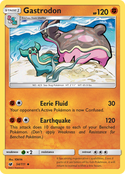 Gastrodon — Crimson Invasion 54/111