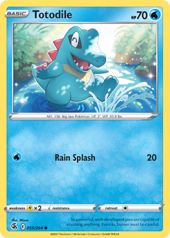 Totodile — Fusion Strike 55/264
