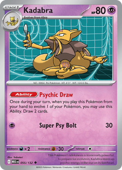 Kadabra — Mega Evolution 55/132
