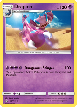 Drapion — Ultra Prism 55/156