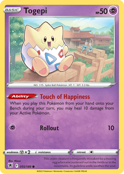 Togepi — Astral Radiance 55/189