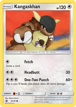 Kangaskhan — Dragon Majesty 55/70