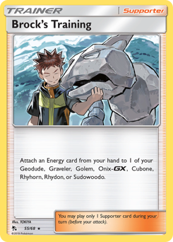 Brock's Training — Hidden Fates 55/68