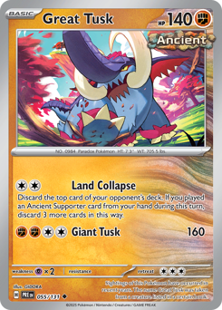 Great Tusk — Prismatic Evolutions 55/131