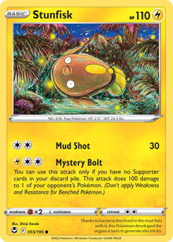 Stunfisk — Silver Tempest 55/195