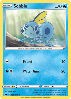 Sobble — Sword & Shield 55/202