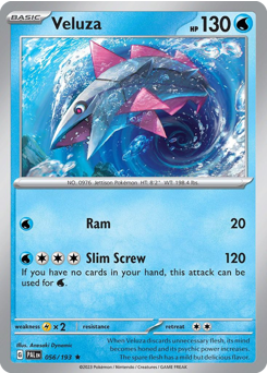 Veluza — Paldea Evolved 56/193
