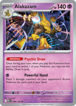 Alakazam — Mega Evolution 56/132
