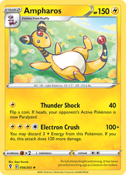 Ampharos — Evolving Skies 56/203