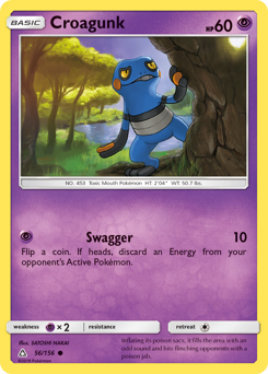 Croagunk — Ultra Prism 56/156